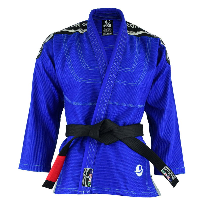 Judo Uniform Kimono Judo Gi for Kids Blue And White Size 100 cm --150 cm -  AliExpress